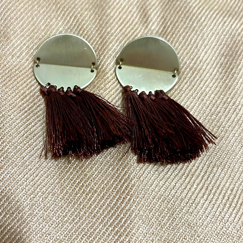 Metal and Thread Earrings - BUNDLE ONLY!!!